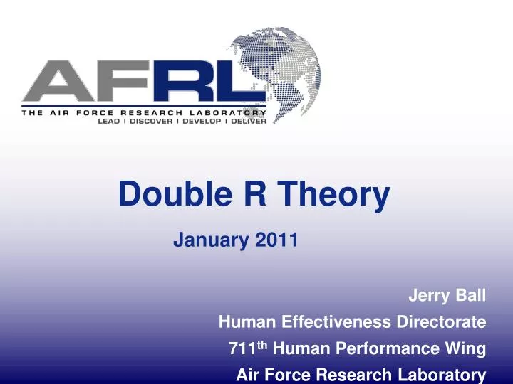 double r theory january 2011 n.