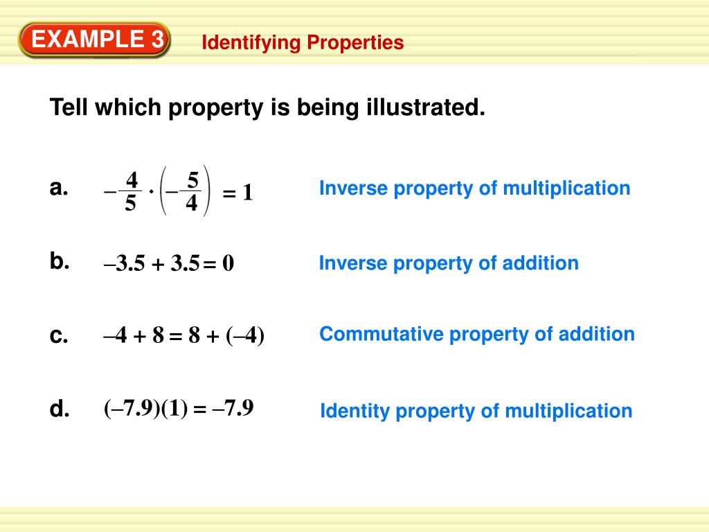 Inverse Property Of Multiplication Worksheet