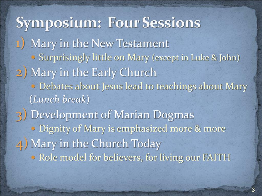 PPT - Mary, Model of Faith “The Year of Faith through the Eyes of Mary