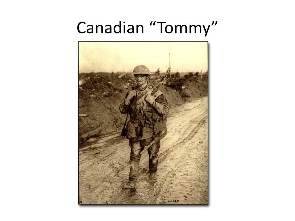 PPT - Canadian “Tommy” PowerPoint Presentation, free download - ID:4853329