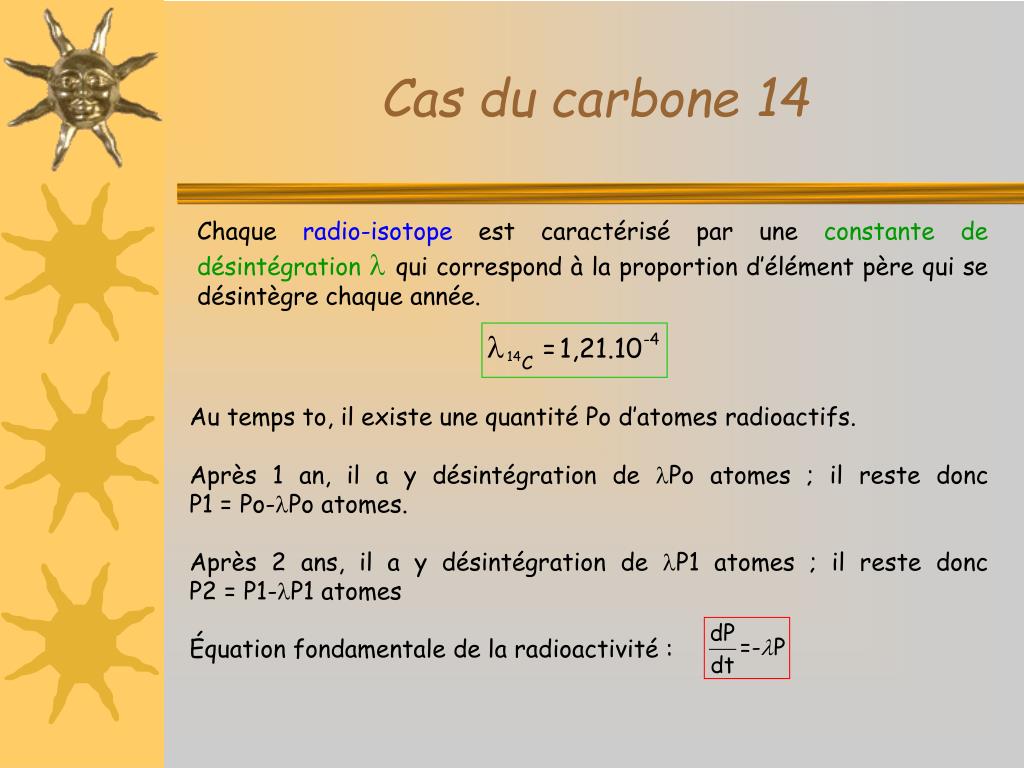 PPT - La datation absolue PowerPoint Presentation, free download - ID ...
