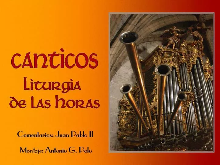 PPT - CÁNTiCO DE ZACARíAS: "Benedictus" (Lc 1,68-79) PowerPoint  Presentation - ID:4854586