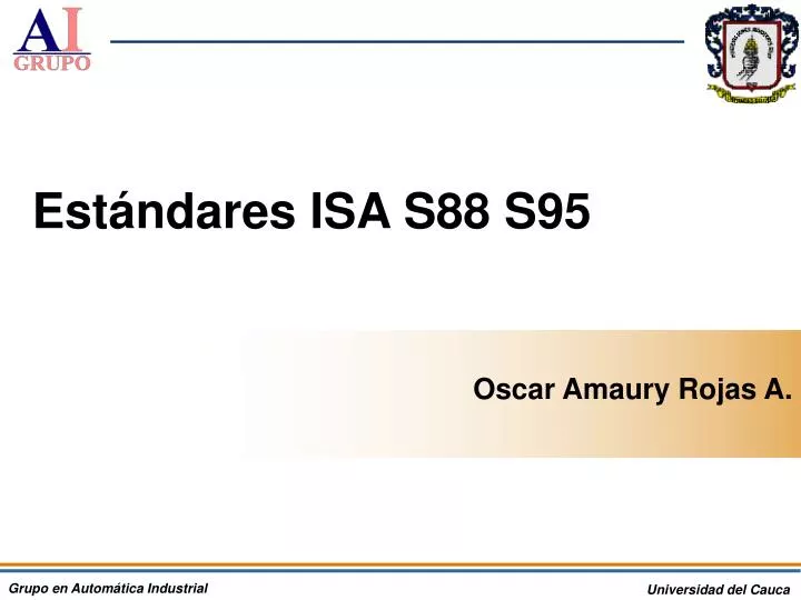 PPT - Estándares ISA S88 S95 PowerPoint Presentation, free download ...