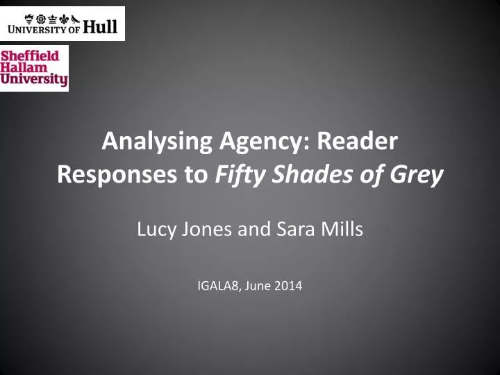 analysing agency reader responses to fifty shades of grey n.