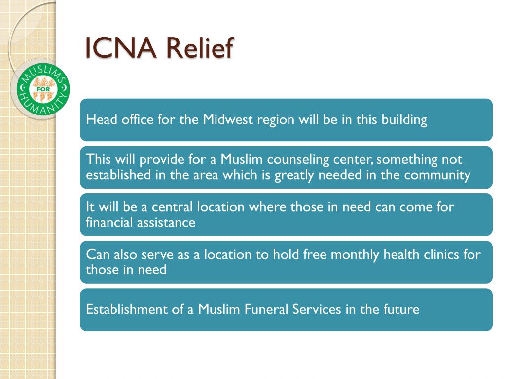 PPT ICNA Chicago Community Center & Offices PowerPoint Presentation