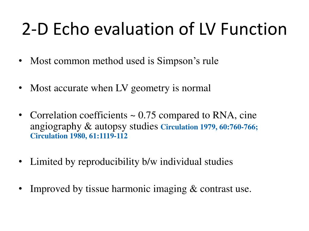 PPT - Assessment of LV Systolic Function PowerPoint Presentation, free download - ID:4858150