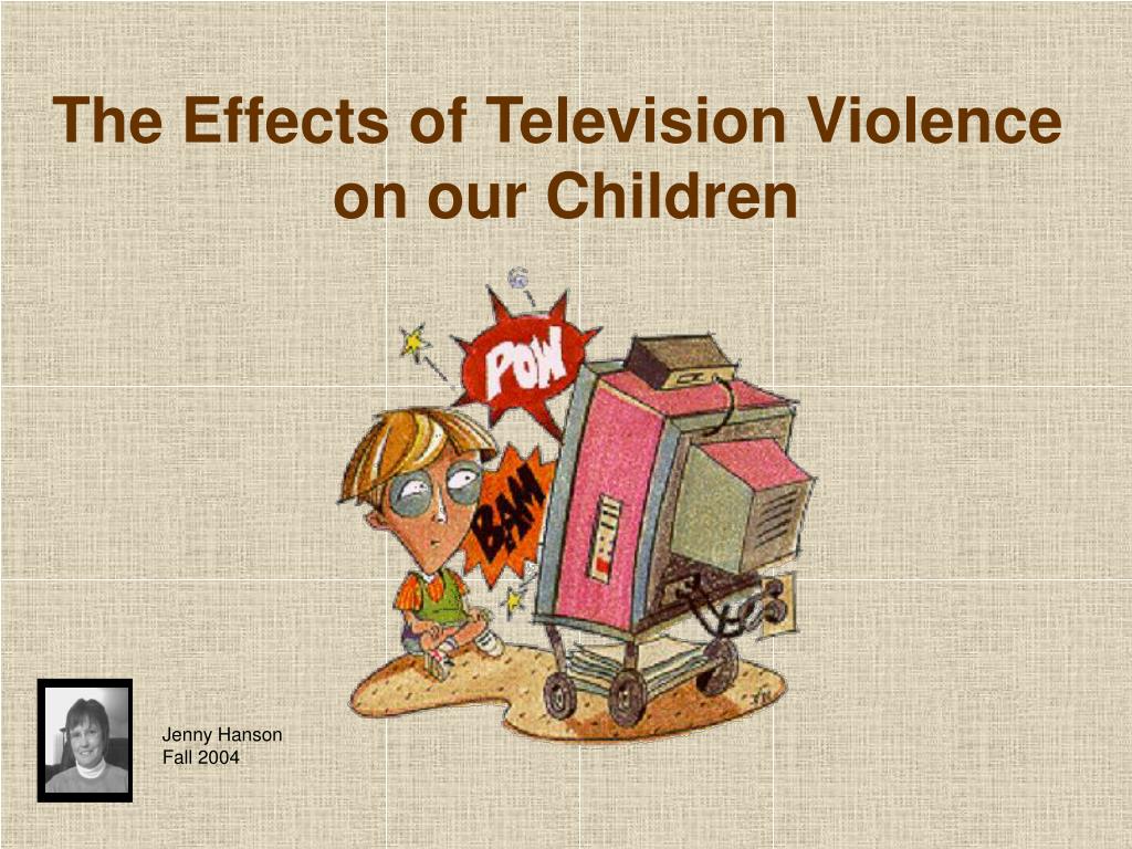 tv violence effects on child essay