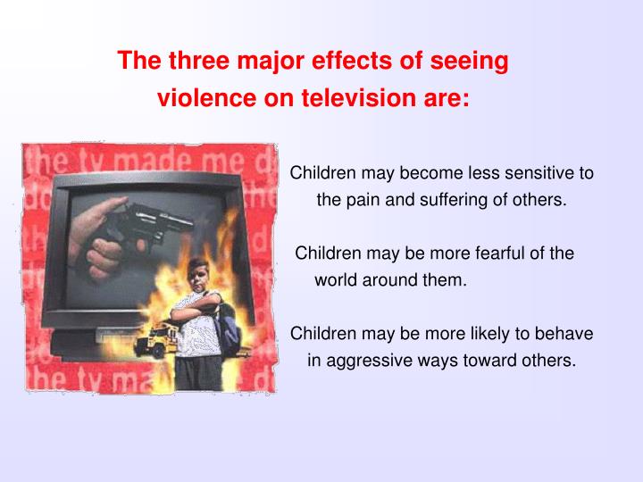the effects of tv the effects of tv
