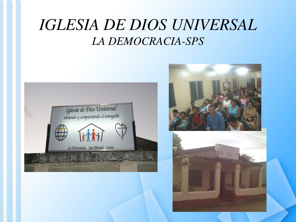 PPT - IGLESIA DE DIOS UNIVERSAL LA DEMOCRACIA-SPS PowerPoint Presentation -  ID:4862444