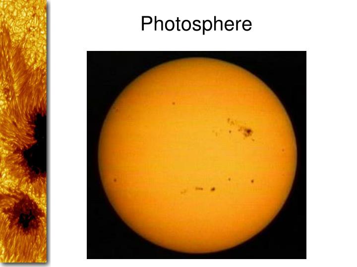 photosphere of the sun