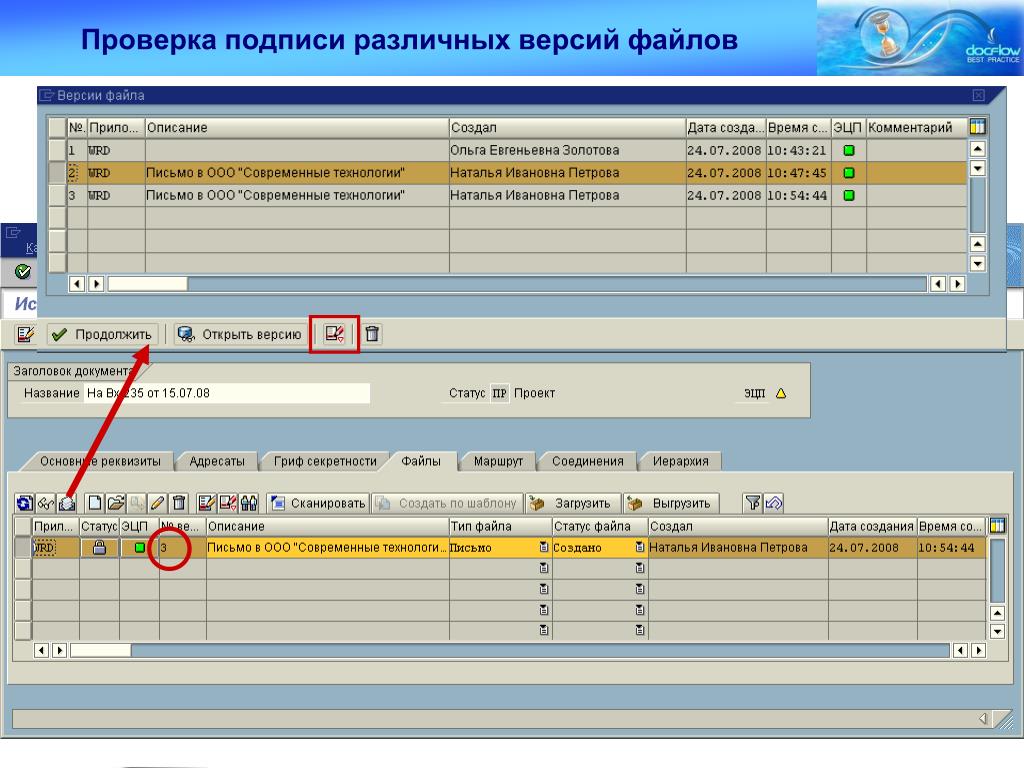 Проверить группы пользователя. Контроль версий документов. Заявки в САП. Электронное подписание документов SAP. Формирование справок в SAP.