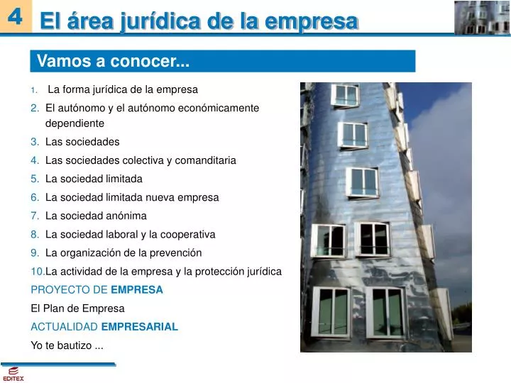 Ppt El Area Juridica De La Empresa Powerpoint Presentation Free