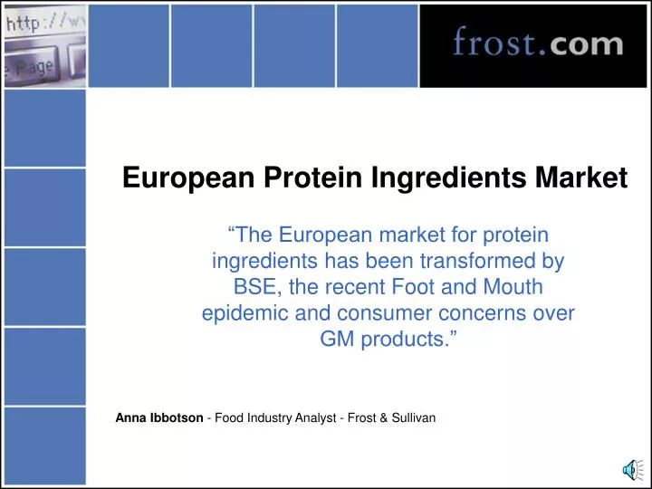 european protein ingredients market n.