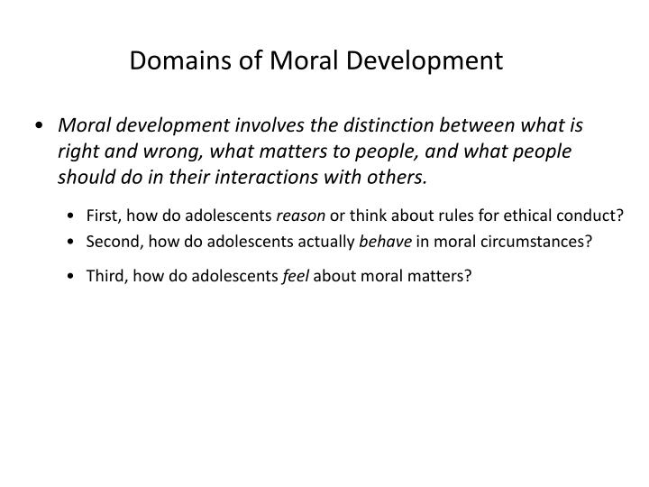 moral development essay Moral development | morality as rooted in human naturedescribe and evaluate the biological perspective on morality the biological perspective on moral development assumes that morality is grounded in the genetic heritage of our species, perhaps through prewired emotional reactions. moral development essay Moral development | morality as rooted in human naturedescribe and evaluate the biological perspective on morality the biological perspective on moral development assumes that morality is grounded in the genetic heritage of our species, perhaps through prewired emotional reactions.