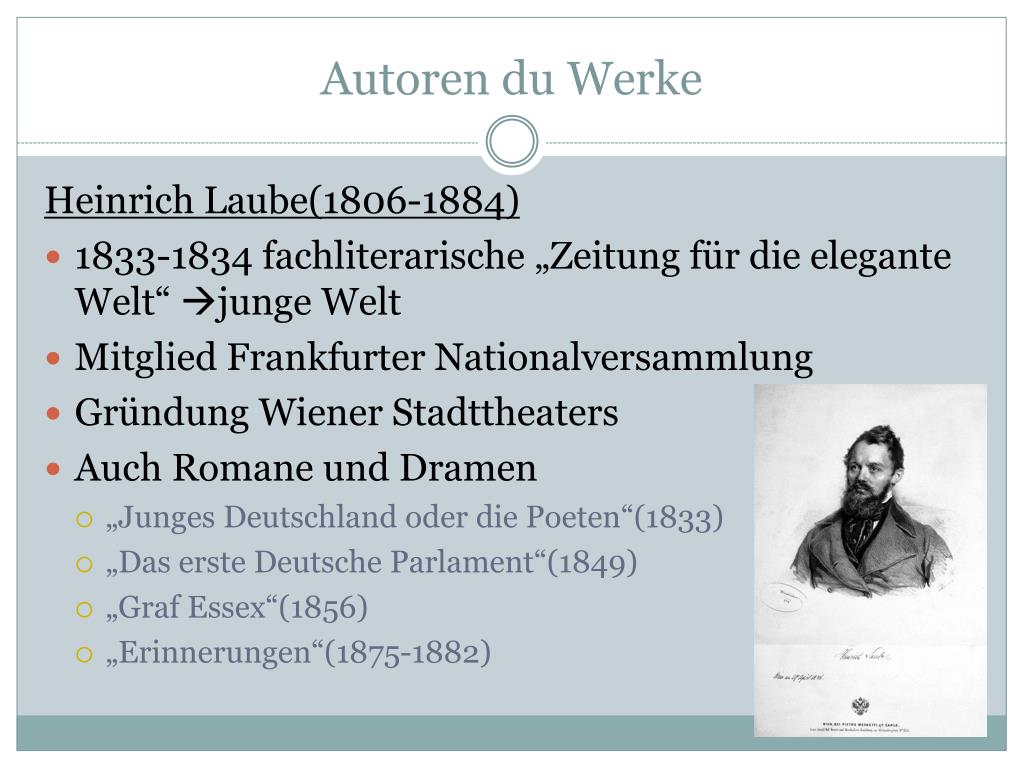 PPT Biedermeier, junges Deutschland und Vormärz PowerPoint