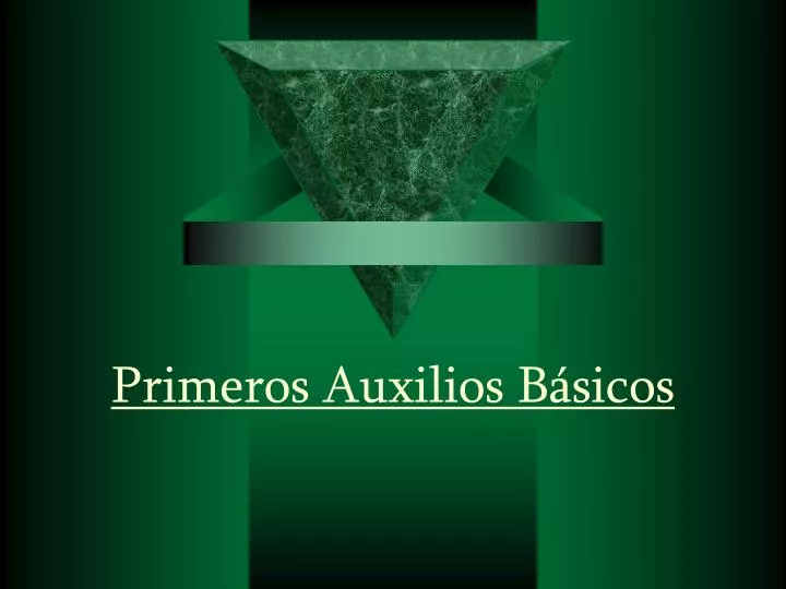 PPT - Primeros Auxilios Básicos PowerPoint Presentation, Free Download ...