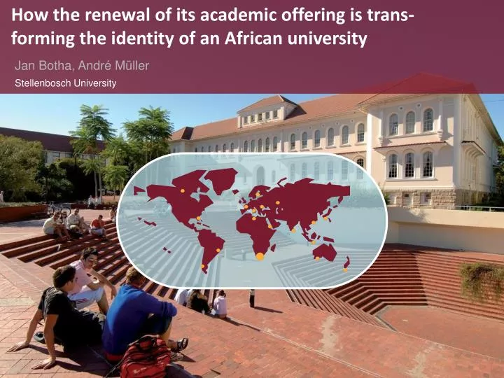 PPT - Jan Botha, André Müller Stellenbosch University PowerPoint ...