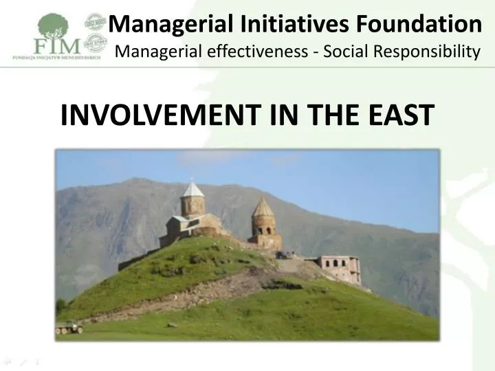 managerial initiatives foundation managerial effectiveness social responsibility n.