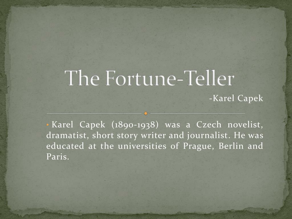 fortune teller short story