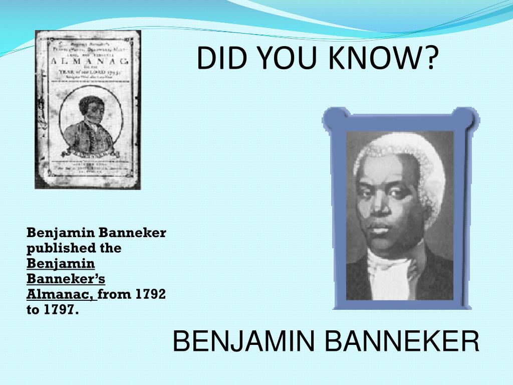 PPT DID YOU KNOW ABOUT FAMOUS AFRICAN AMERICAN PEOPLE IN HISTORY