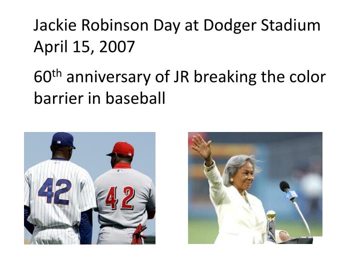 jackie robinson breaks the color barrier in american baseball jackie robinson breaks the color barrier in american baseball