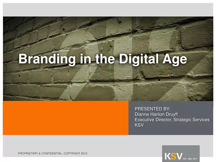 branding in the digital age n.