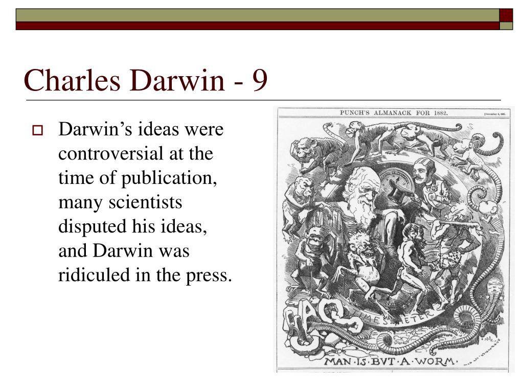 what is the idea associated with the theory of evolution proposed by charles darwin