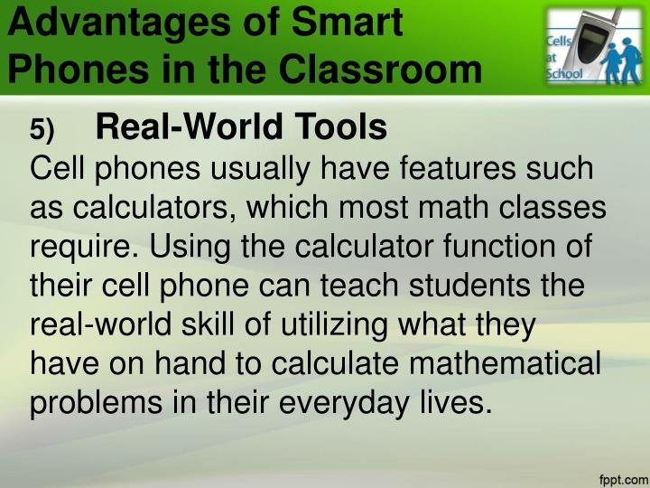 can cell phones be educational tools