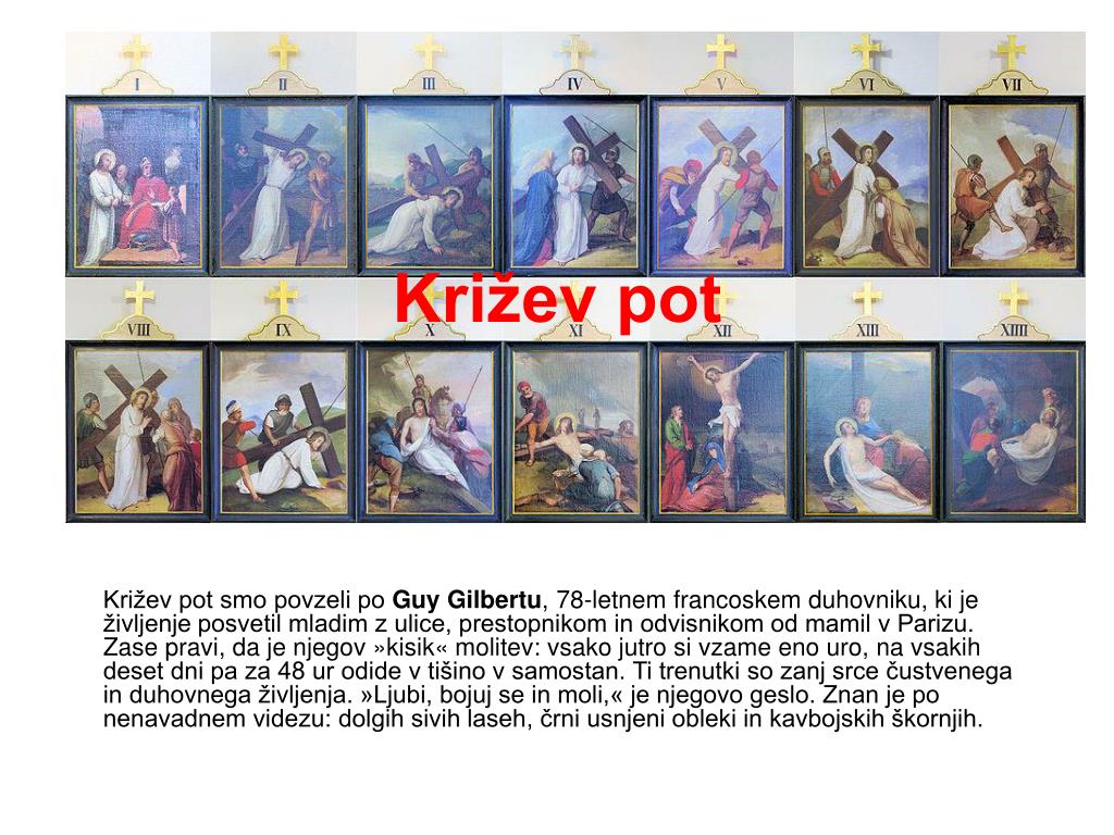 PPT - Križev pot PowerPoint Presentation, free download - ID:4873548