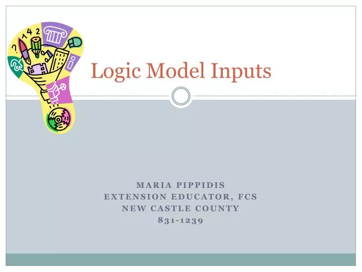 logic model inputs n.