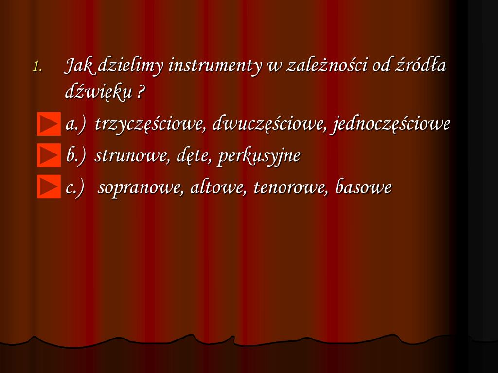 PPT - Instrumenty Muzyczne PowerPoint Presentation, Free Download - ID ...