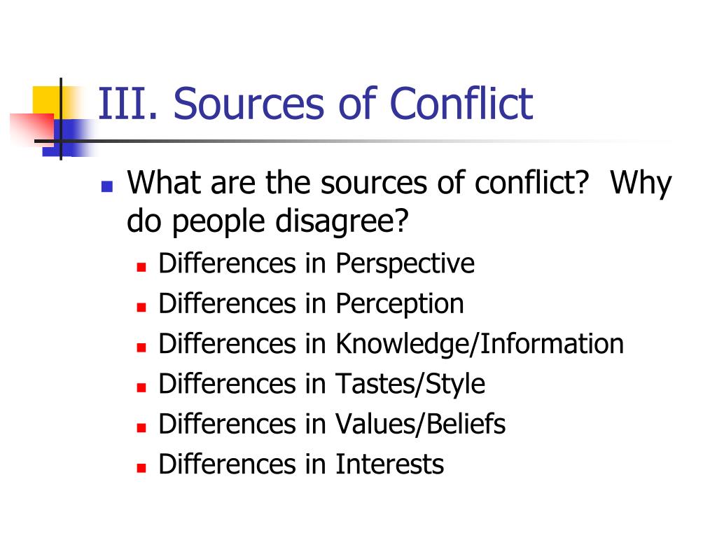 PPT - Origins and Nature of Conflict PowerPoint Presentation, free ...