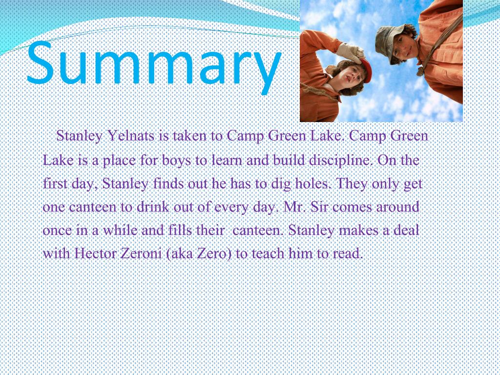 Summary Of The Books Holes summary-of-the-books-holes