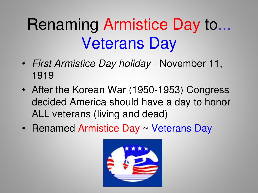Veterans day programs ideas