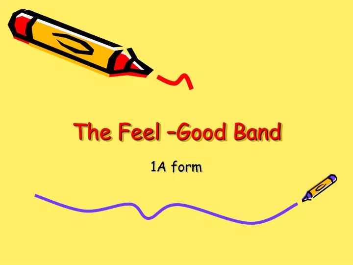 the feel good band n.