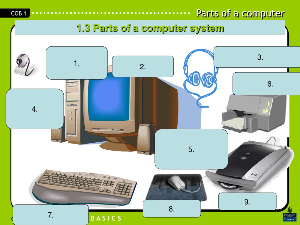 computer presentation parts