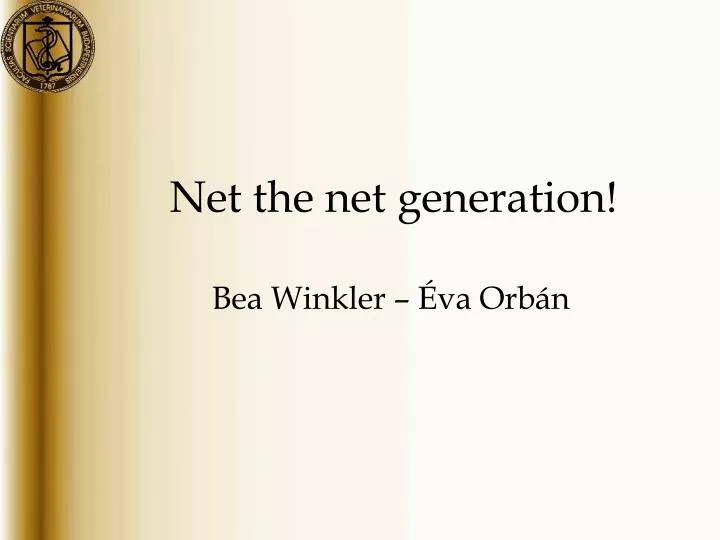 net the net generation n.