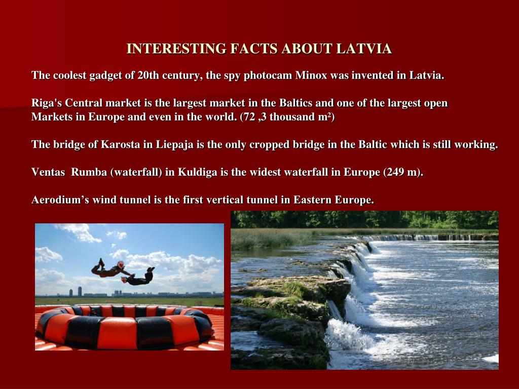 presentation about latvia