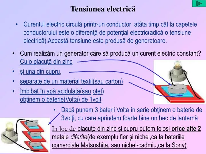 PPT - Tensiunea electric ă PowerPoint Presentation, free download -  ID:4880071