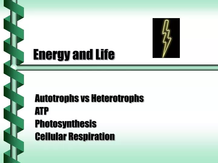 Ppt Energy And Life Powerpoint Presentation Id4880692 - 