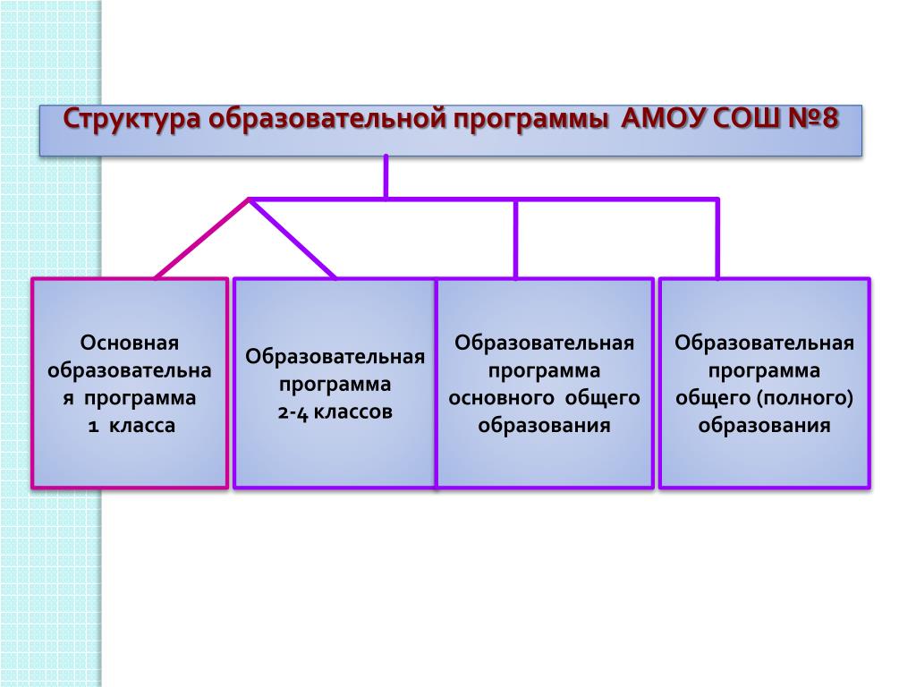 Образовательная программа муниципального общеобразовательного учреждения