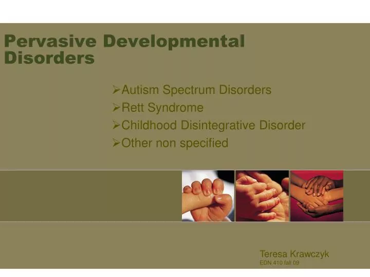 pervasive disorders