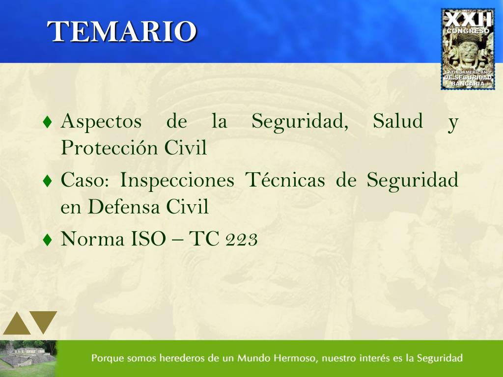 PPT - Salud, Seguridad y Protección Civil PowerPoint Presentation, free  download - ID:4883105