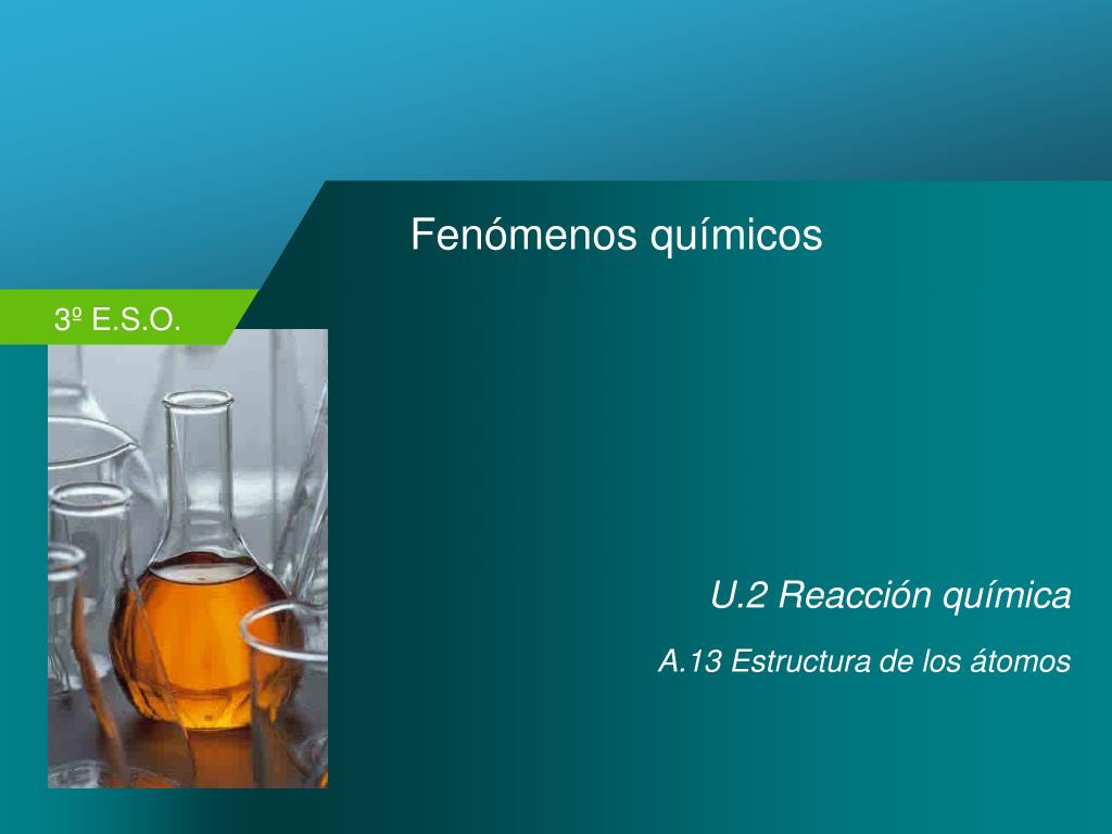 PPT Fenómenos químicos PowerPoint Presentation, free