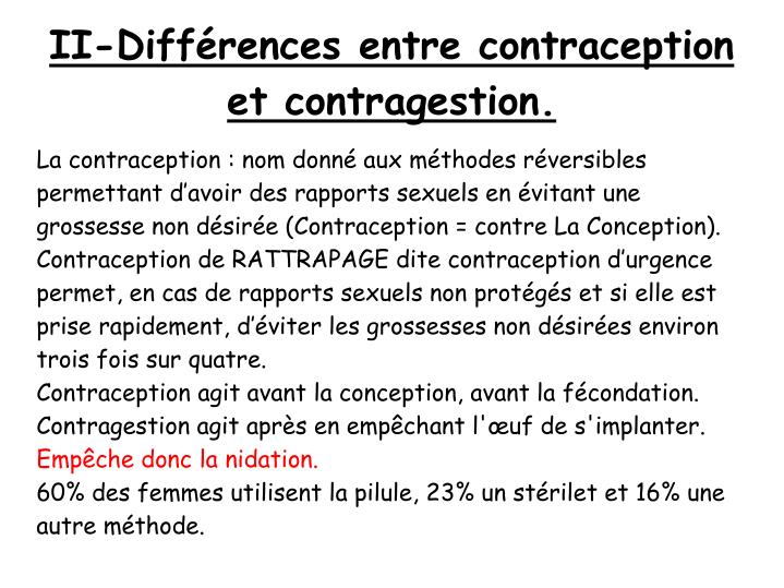 Comment L'implant Contraceptif Empêche Une Fécondation Et Donc Une Grossesse