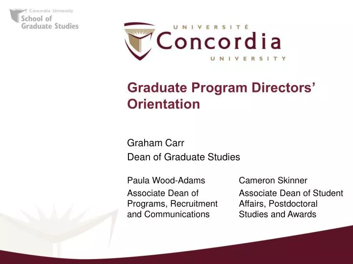 Phd thesis concordia
