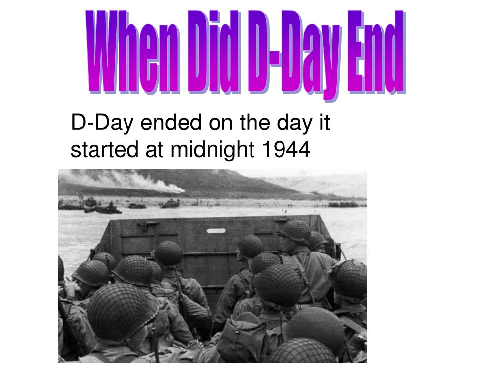 PPT What Is DDay PowerPoint Presentation, free download ID4885520