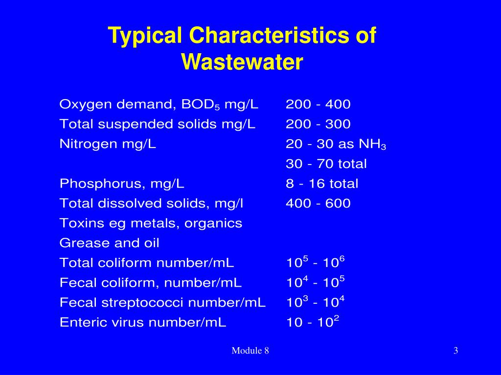 wastewater