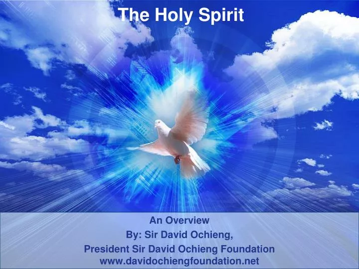 PPT - The Holy Spirit PowerPoint Presentation, free download - ID:4887977