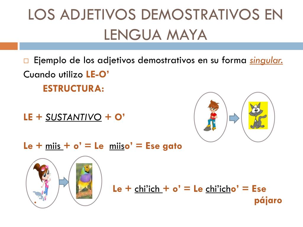 Ppt Los Adjetivos Demostrativos En Lengua Maya Powerpoint 4307
